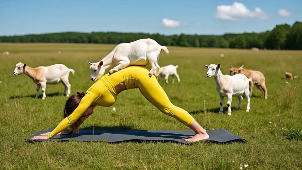 Goat Yoga