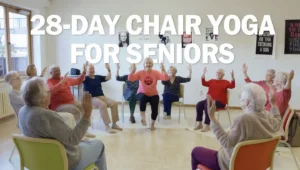 My 28-Day Chair Yoga for Seniors Transformation