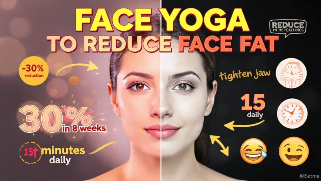 Face Yoga to Reduce Face Fat
