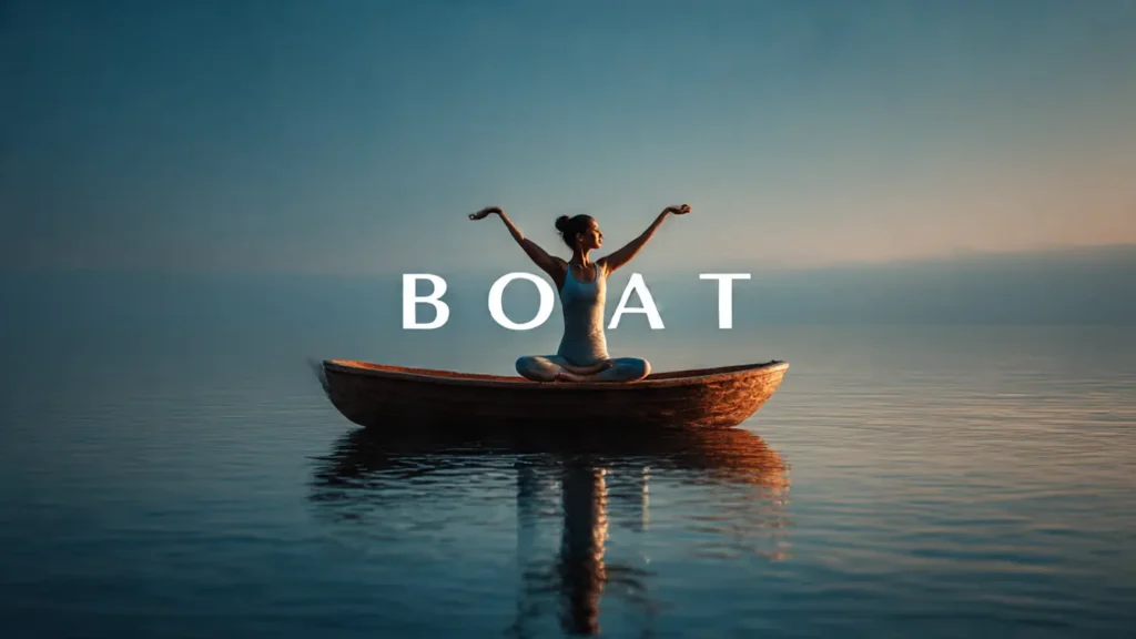 Boat Pose in Yoga