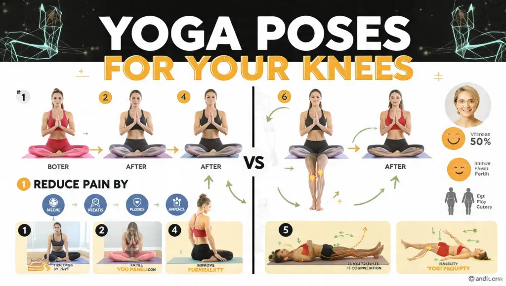 Yoga Poses For Your Knees