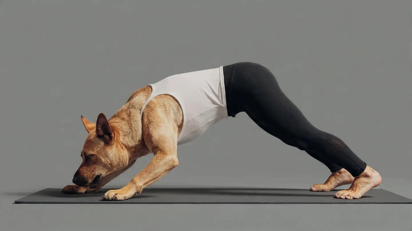 Doggy Yoga Pose