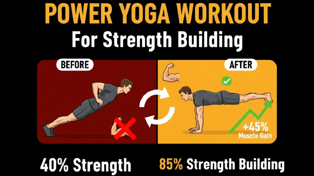 Power Yoga Workout For Strength Building