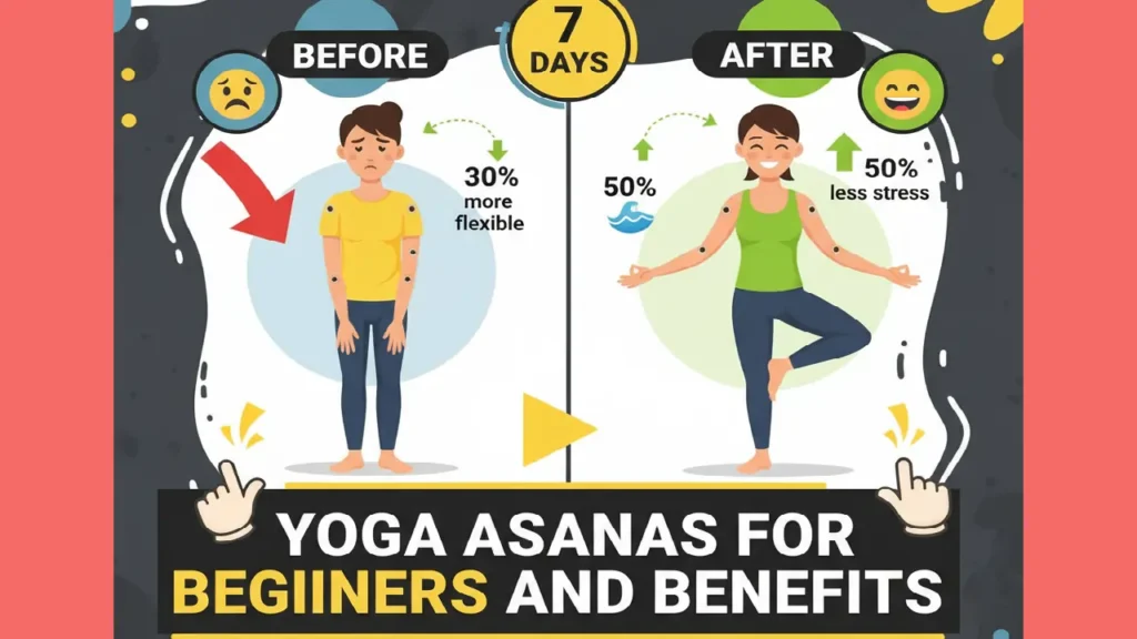 Yoga Asanas For Beginners And Benefits