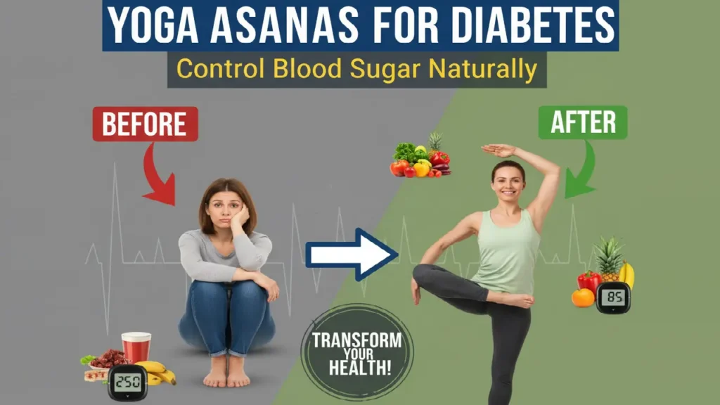 Yoga Asanas For Diabetes
