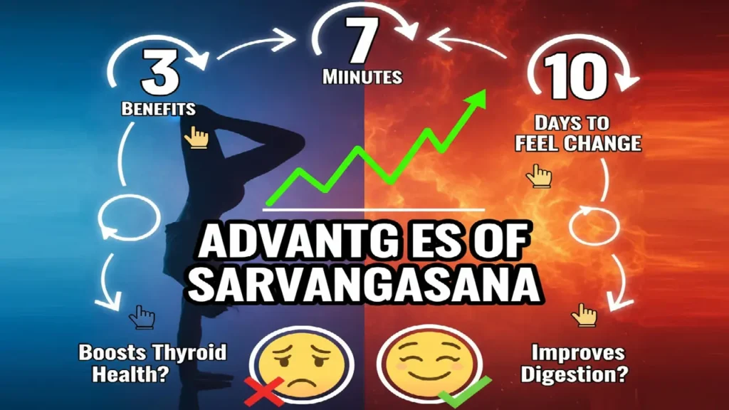 advantages of sarvangasana