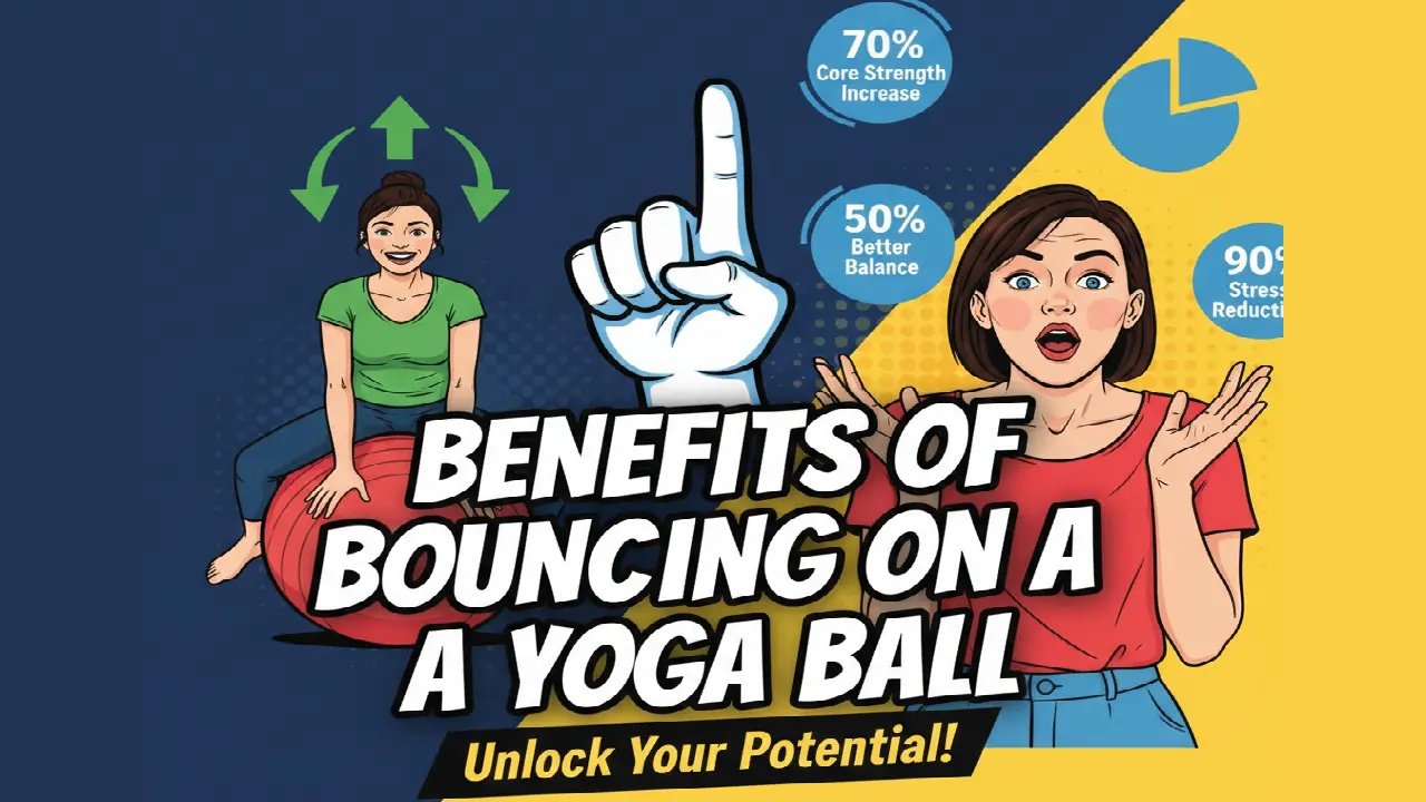 Benefits of bouncing on a yoga ball​