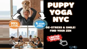 puppy yoga nyc​
