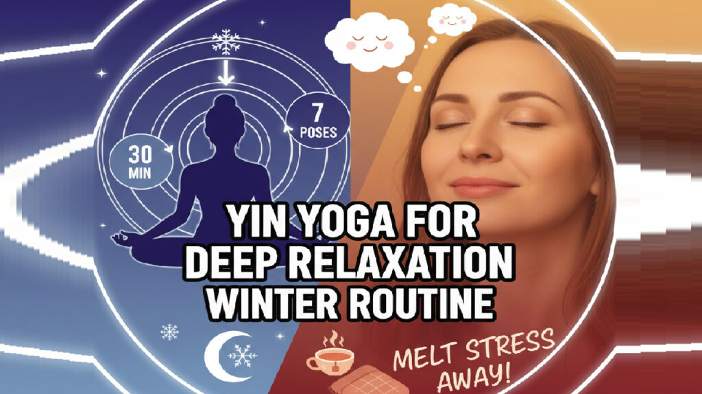 yin yoga for deep relaxation winter routine