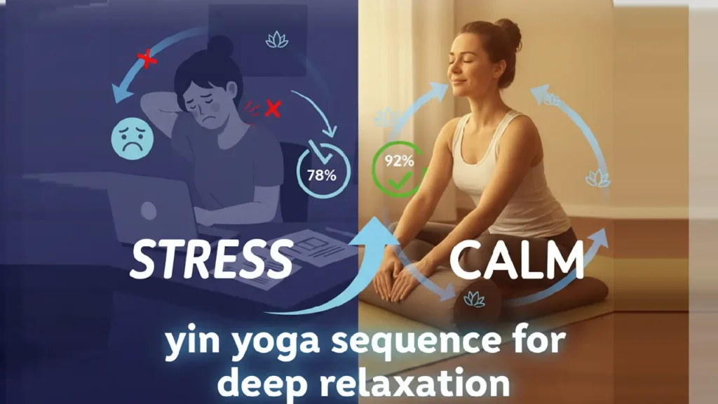 yin yoga sequence for deep relaxation