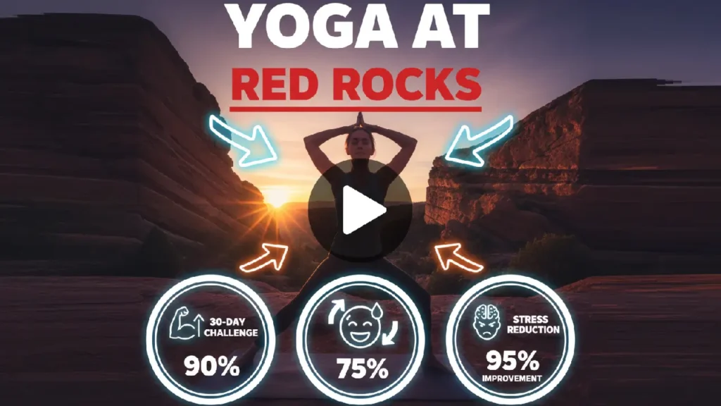 yoga at red rocks