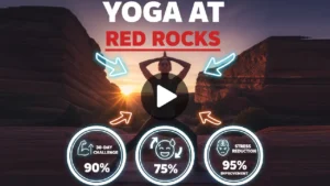 yoga at red rocks