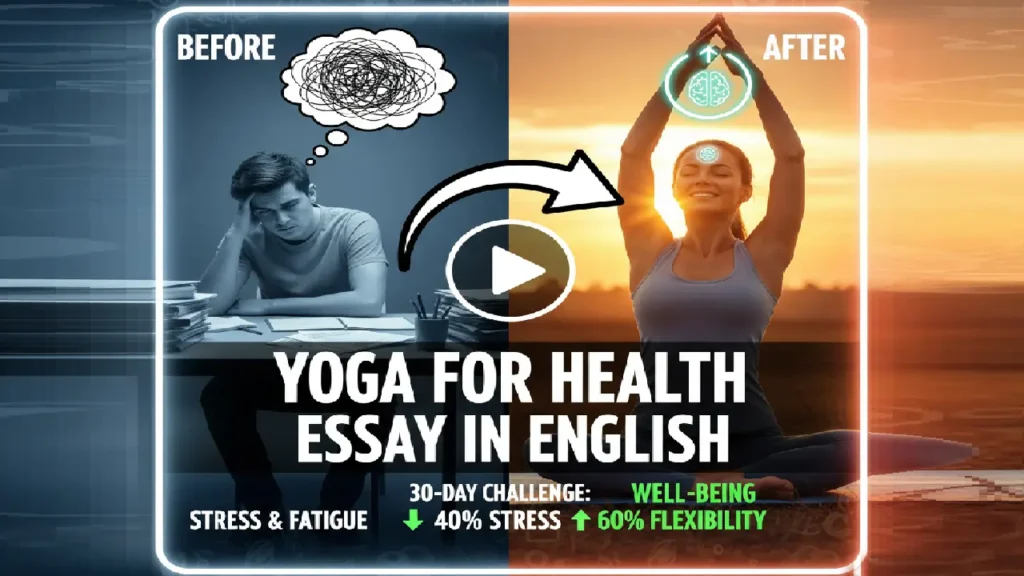 yoga for health essay in english