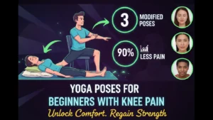 yoga poses for beginners with knee pain