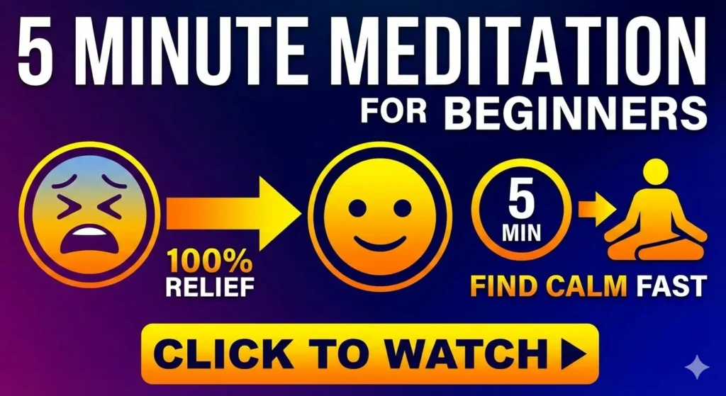 5 minute meditation for beginners