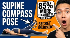 Supine Compass pose