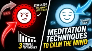 Meditation techniques to calm the mind