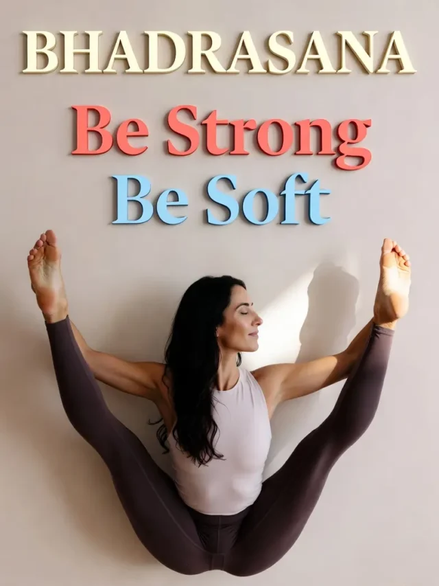 This Simple Yoga Pose Builds Calm, Confidence & Power