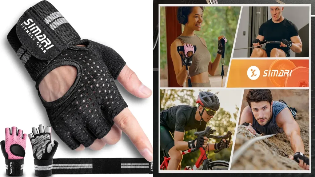 SIMARI Breathable Workout Gloves