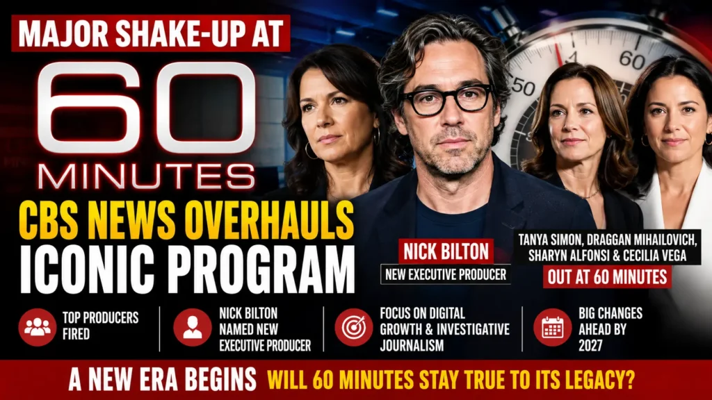 60 Minutes Shake-Up