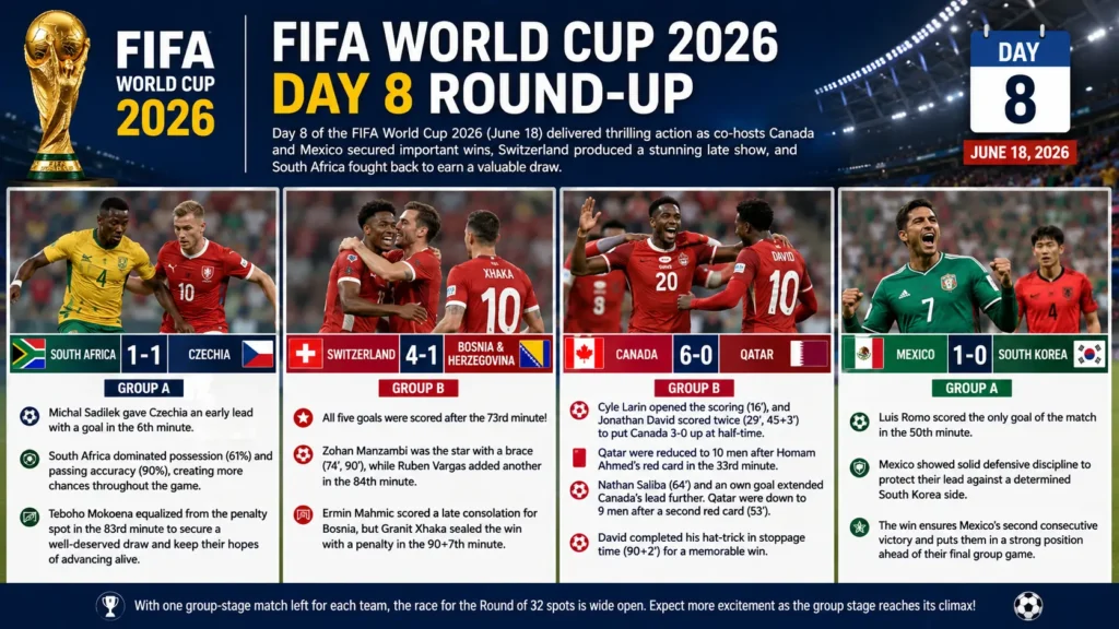 Canada and Mexico Shine as Switzerland