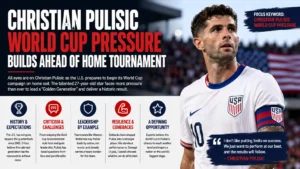 Christian Pulisic World Cup Pressure
