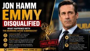 Jon Hamm Emmy Disqualified