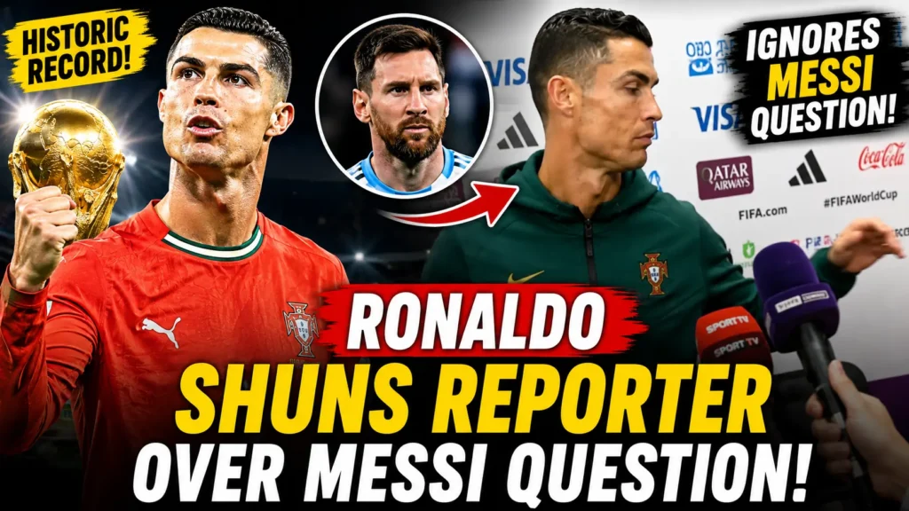 Cristiano Ronaldo Avoids Messi