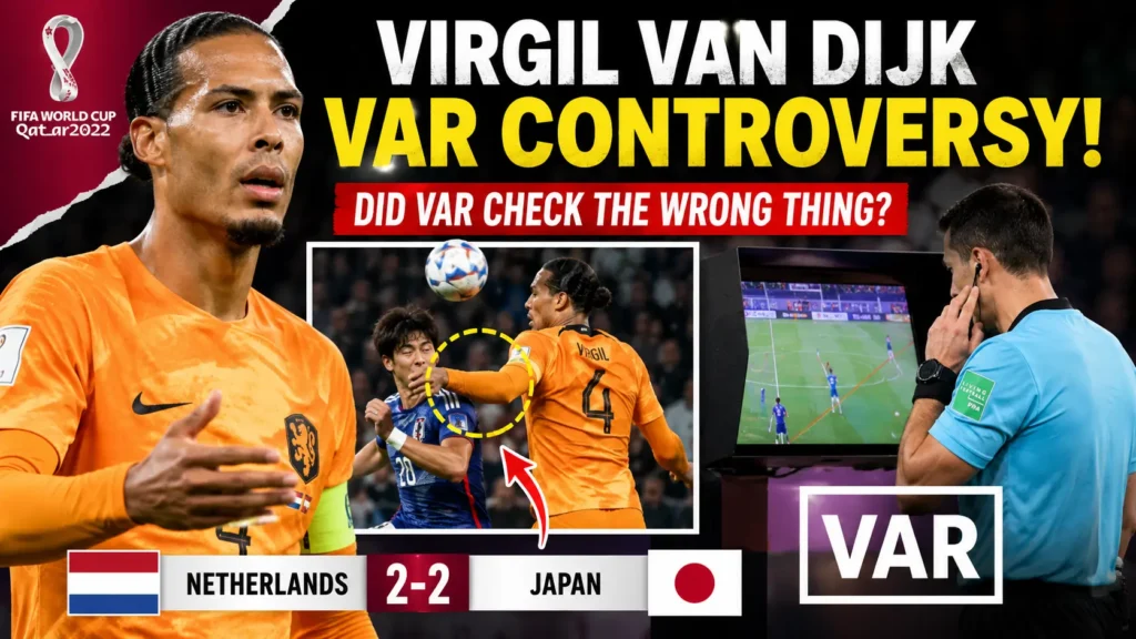 Virgil van Dijk VAR Controversy